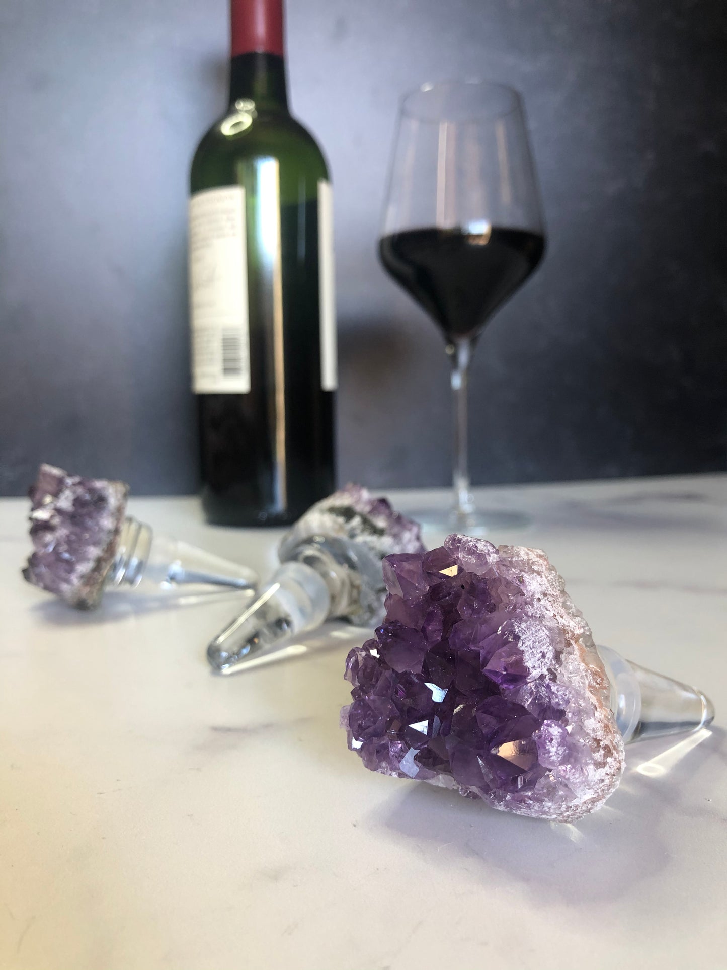 Amethyst Wine Stopper